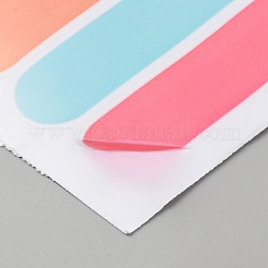 30шт/лист цветные полоски-наклейки&nbsp;DIY-WH20066-002