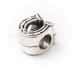 Европейские сплавочные бусины тибетского стиля &nbsp;PALLOY-P293-105AS