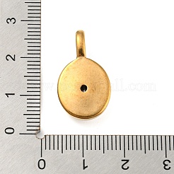 Подвески из позолоченной нержавеющей стали 304 со стразами&nbsp;STAS-Q253-01G-01