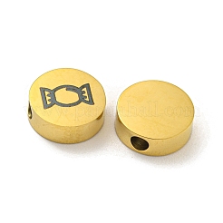 Тема Хэллоуина бусины из нержавеющей стали 304&nbsp;LS-STAS-M069-01M-G