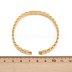 Шарнирные браслеты из нержавеющей стали 304 для женщин&nbsp;BJEW-C114-08G