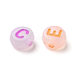 Прозрачные светящиеся акриловые бусины&nbsp;OACR-I006-04A