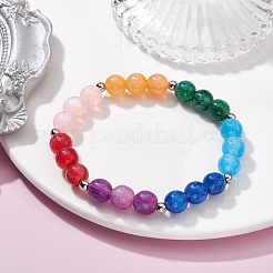 Браслет из смолы с имитацией кошачьего глаза&nbsp;BJEW-JB09566