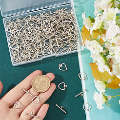 120 шт. застежки из сплава в тибетском стиле&nbsp;FIND-SP0001-58