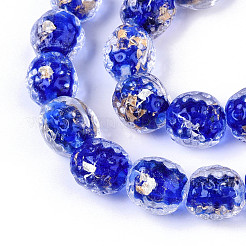 Бусины лэмпворк &nbsp;FOIL-T007-03E