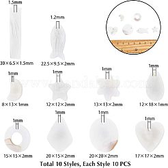 Подвески / подвески из натуральных пресноводных ракушек&nbsp;SHEL-NB0001-03