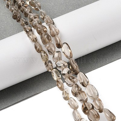 Природный дымчатый кварц нитей бисера&nbsp;G-H085-D01-01-1