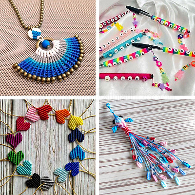 8 рулон 8 стиля нейлоновых нитей&nbsp;NWIR-YS0001-03-1