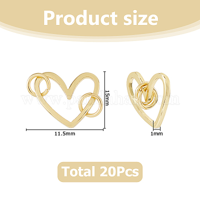 20шт латунные подвески&nbsp;PALLOY-HS00023-1