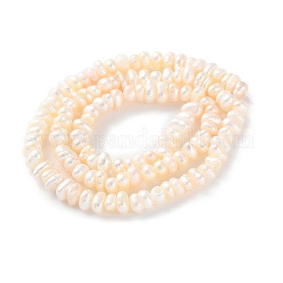 Нити из натурального культивированного пресноводного жемчуга PEAR-I007-02O-01-1