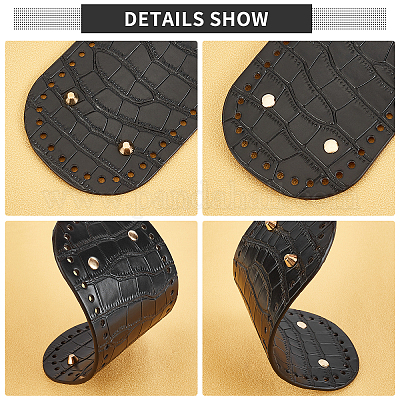 3 шт. 3 стиля из искусственной кожи с плоским круглым дном&nbsp;FIND-WR0004-43A-1