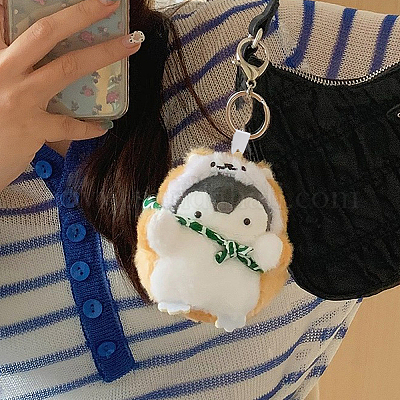 50шт пластиковая пряжка-кнопка брелок&nbsp;AJEW-CA0003-68-1