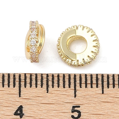 Spacer бисер латунные&nbsp;KK-Z094-14G-1