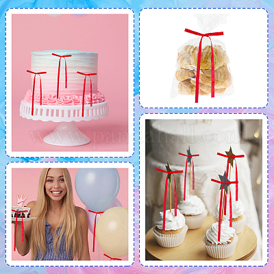 50 шт. полиэстеровый бант для украшения вечеринки&nbsp;DIY-GF0011-78C-1