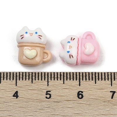 Непрозрачные кабошоны из смолы RESI-K043-10F-1