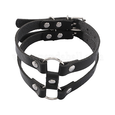 Цепь для ног из искусственной кожи&nbsp;WGF1871-09-1