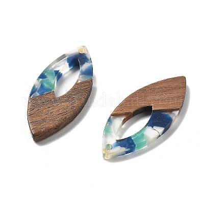 Подвески из смолы и ореха&nbsp;LS-FIND-R051-12G-1