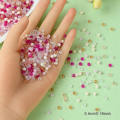 Стеклянные бусины&nbsp;GLAA-YW0003-39B-1