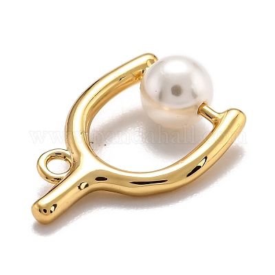 Латунные подвески в форме треугольника&nbsp;KK-B033-02G-1