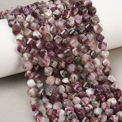 Натуральный сливовый цвет турмалиновый бисер пряди&nbsp;G-P611-C36-01-1