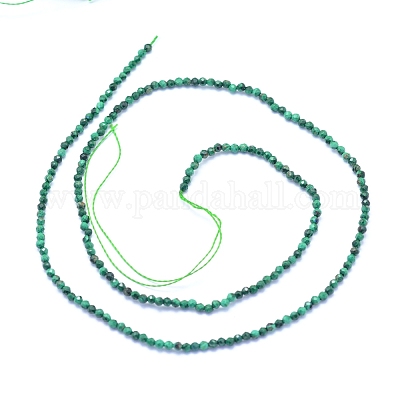 Природного малахита бисер нитей&nbsp;G-I279-E15-01-1