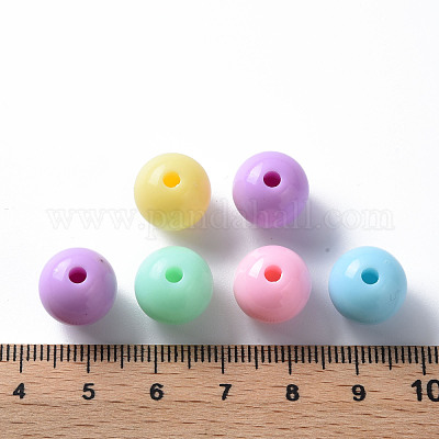 Непрозрачные акриловые бусины MACR-S370-C12mm-M1-1