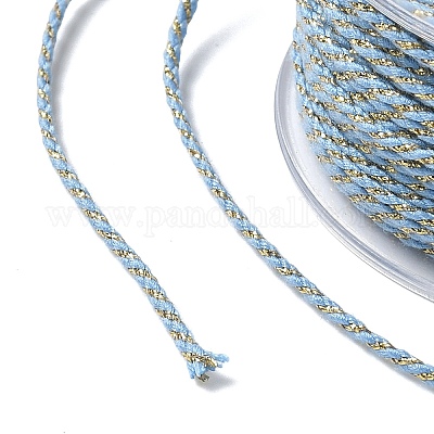 Нейлоновый витой круглый шнур длиной 20 м&nbsp;NWIR-A011-01U-1