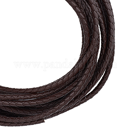 5-метровый плетеный кожаный шнур с сердечником WL-BBC0001-01A-01-1