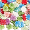60Pcs Handmade Porcelain Beads, Bright Glazed Porcelain, Clover, Mixed Color, 11.5x11.5x5.5mm, Hole: 2.3mm