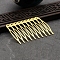 Iron Hair Forks, Viking Hair Accessories for Women, Golden, 53x39mm