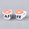 Resin Cabochons, Coffee Cup, White, 14x22.5x17mm