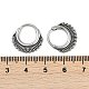 Серьги-кольца из хирургической нержавеющей стали 316&nbsp;EJEW-G416-33AS-5