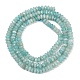 Природных амазонит бисер нитей&nbsp;G-B175-A08-2x4mm-3