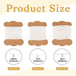 60м 3 стиля экологически чистый корейский вощеный полиэстеровый шнур&nbsp;YC-TA0001-11A