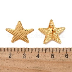 Серьги-гвоздики из нержавеющей стали 304&nbsp;LS-EJEW-L296-005G