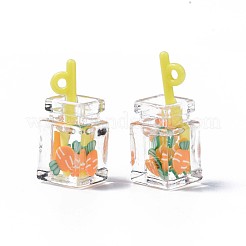 Подвески из смолы с имитацией напитка&nbsp;X-CRES-S359-32M