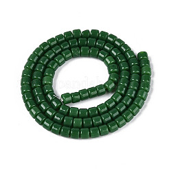 Непрозрачные сплошные цветные стеклянные бусины&nbsp;GLAA-N065-4x4mm-C09