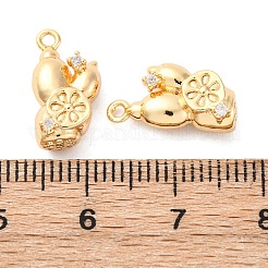 Подвески латунные горный хрусталь&nbsp;KK-E793-18G