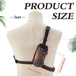 Крышка лезвия меча из искусственной кожи&nbsp;AJEW-WH0678-82