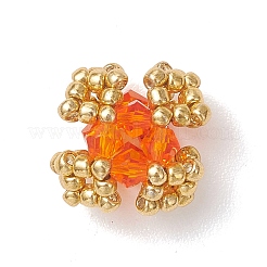 Прозрачные стеклянные бусины&nbsp;PALLOY-MZ01244