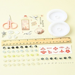 Набор для изготовления браслета из бисера своими руками в технике лэмпворк DIY-FZC0001-01C