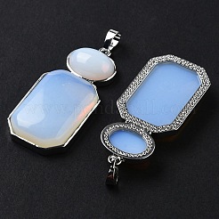 Подвески в форме человеческого тела из опалита&nbsp;G-P552-03P-03