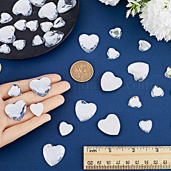 200 шт. 2-х видов акриловых стразовых кабошонов&nbsp;MACR-GF0001-03A