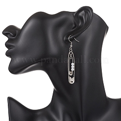 Железные серьги-скрепки&nbsp;EJEW-JE06704