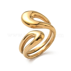 Кольца-манжеты из нержавеющей стали 304&nbsp;RJEW-Z118-03G