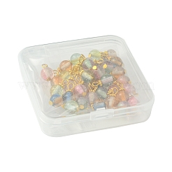 40 шт. подвески из смолы градиентного цвета&nbsp;PALLOY-FS00029