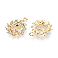 Подвески из сплава и страза&nbsp;FIND-N008-21KCG