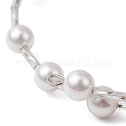 Синтетическая бирюза в виде морской звезды с круглыми бусинами из ракушек и стеклянными бусинами&nbsp;BJEW-JB11682