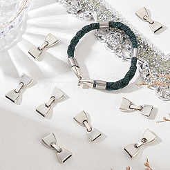 30 комплект складных застежек из сплава в тибетском стиле&nbsp;TIBE-OC0001-04