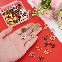 60шт 3 цвета подвески из цинкового сплава&nbsp;FIND-PH0028-71